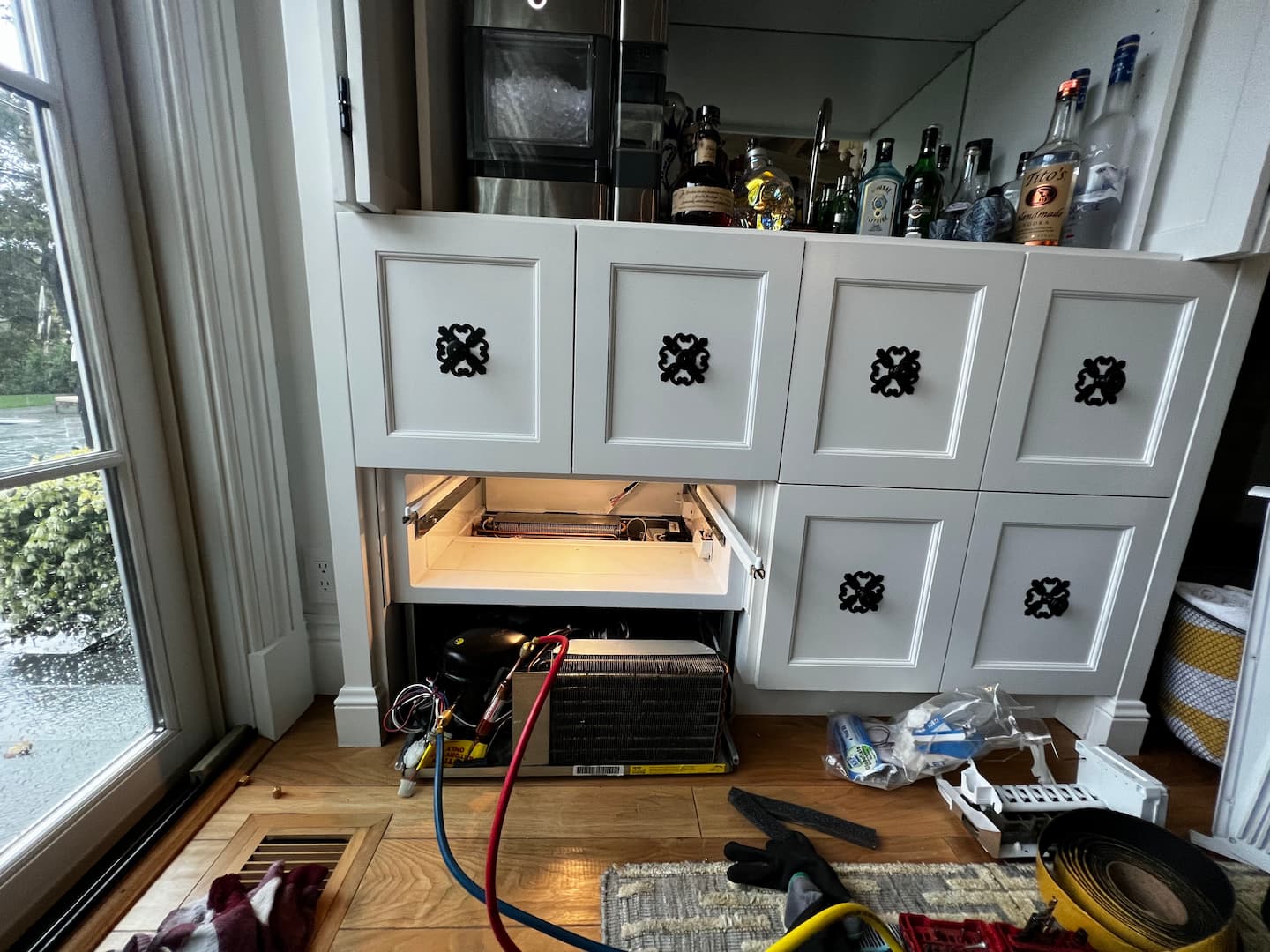 Refrigerator system detail and repair decision review