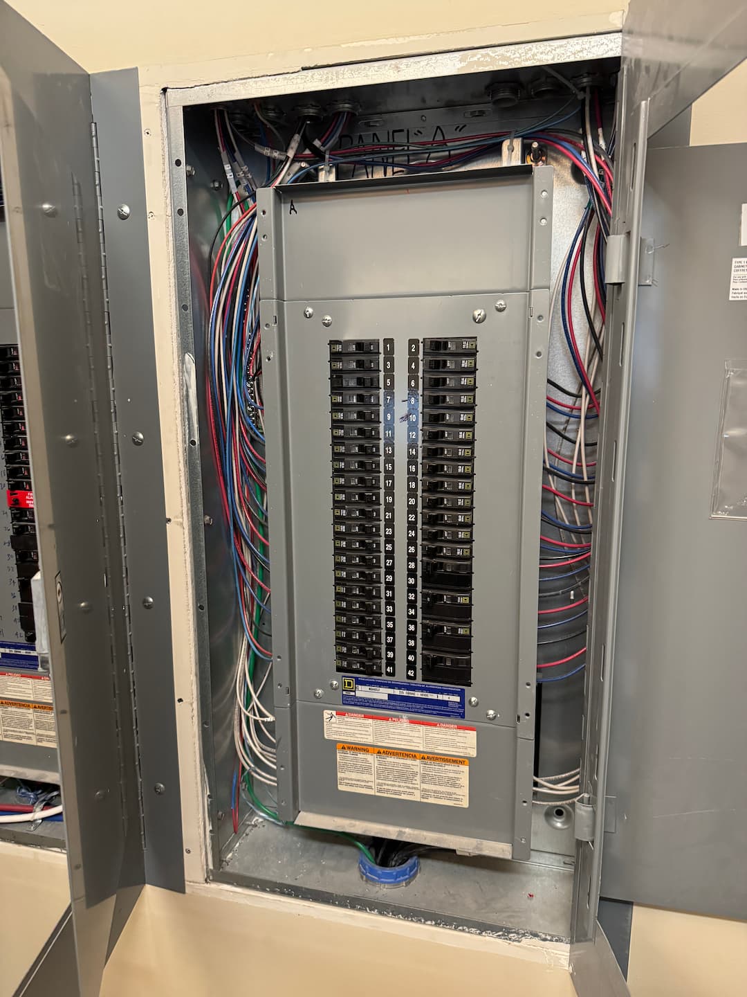 HAXX technician performing electrical inspection review