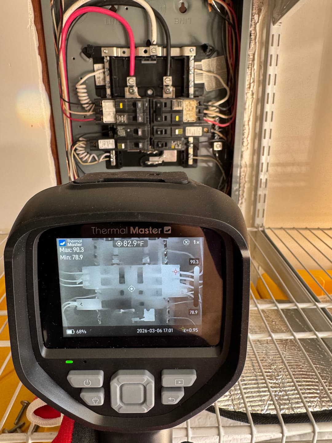 Electrical troubleshooting inspection detail
