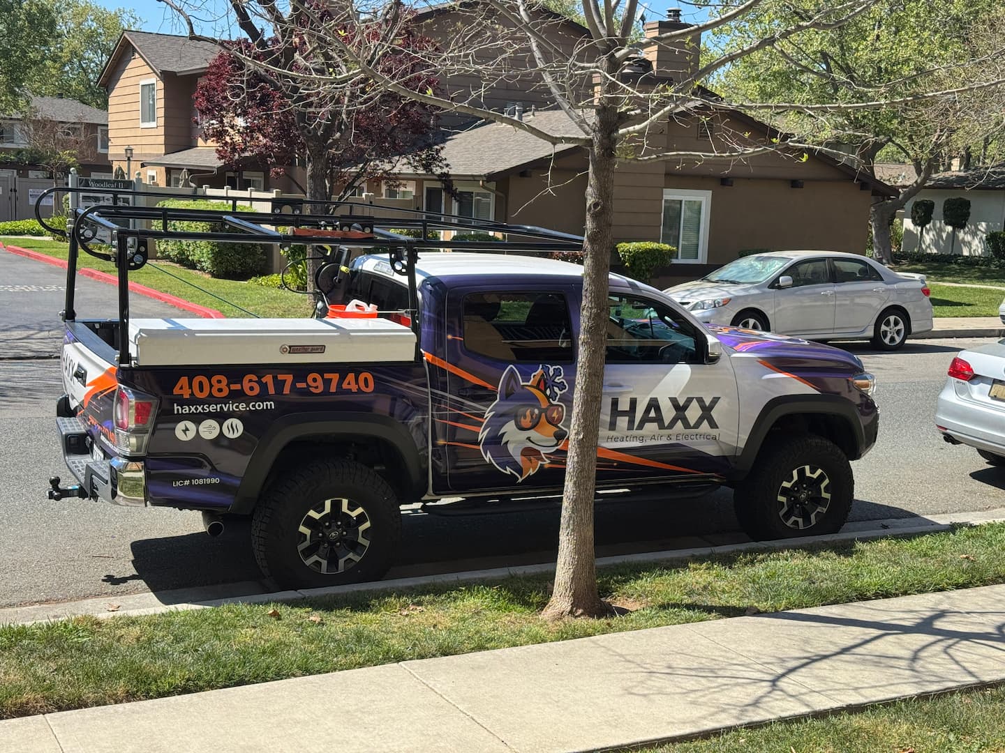 Bay Area service footprint by HAXX