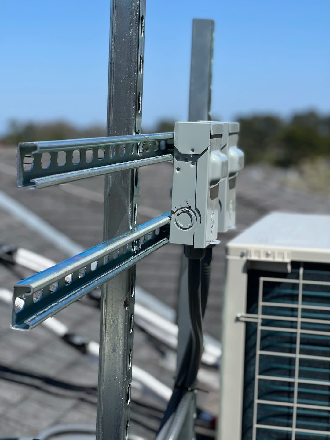 HAXX technician supporting solar installation planning