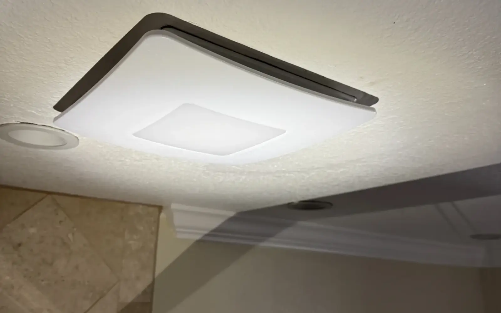 HAXX bathroom fan installation