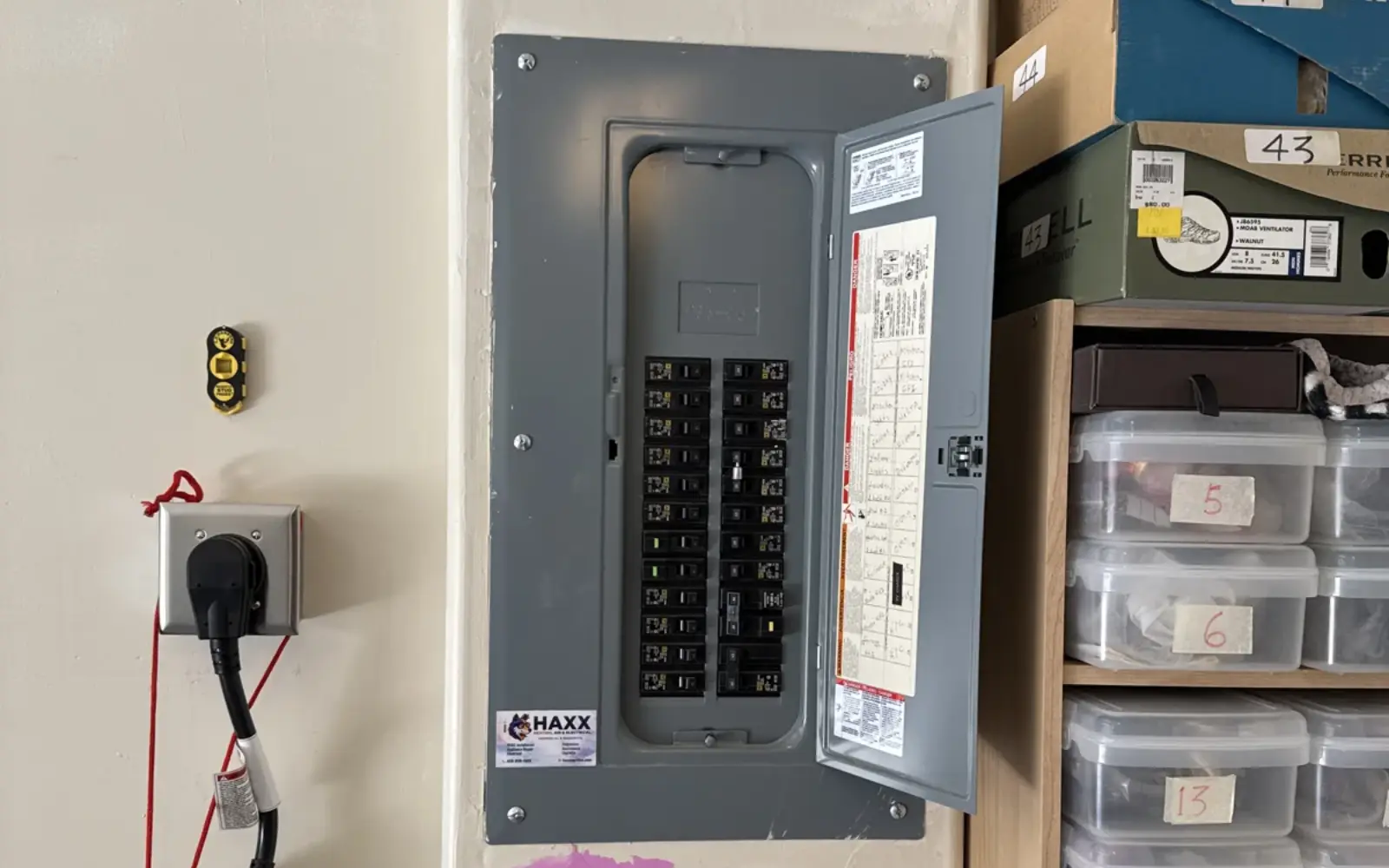 HAXX NEMA 14-50 Outlet Installation